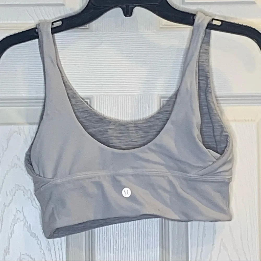lululemon Align™ Reversible Bra White/Wee Are From Space Nimbus Battleship